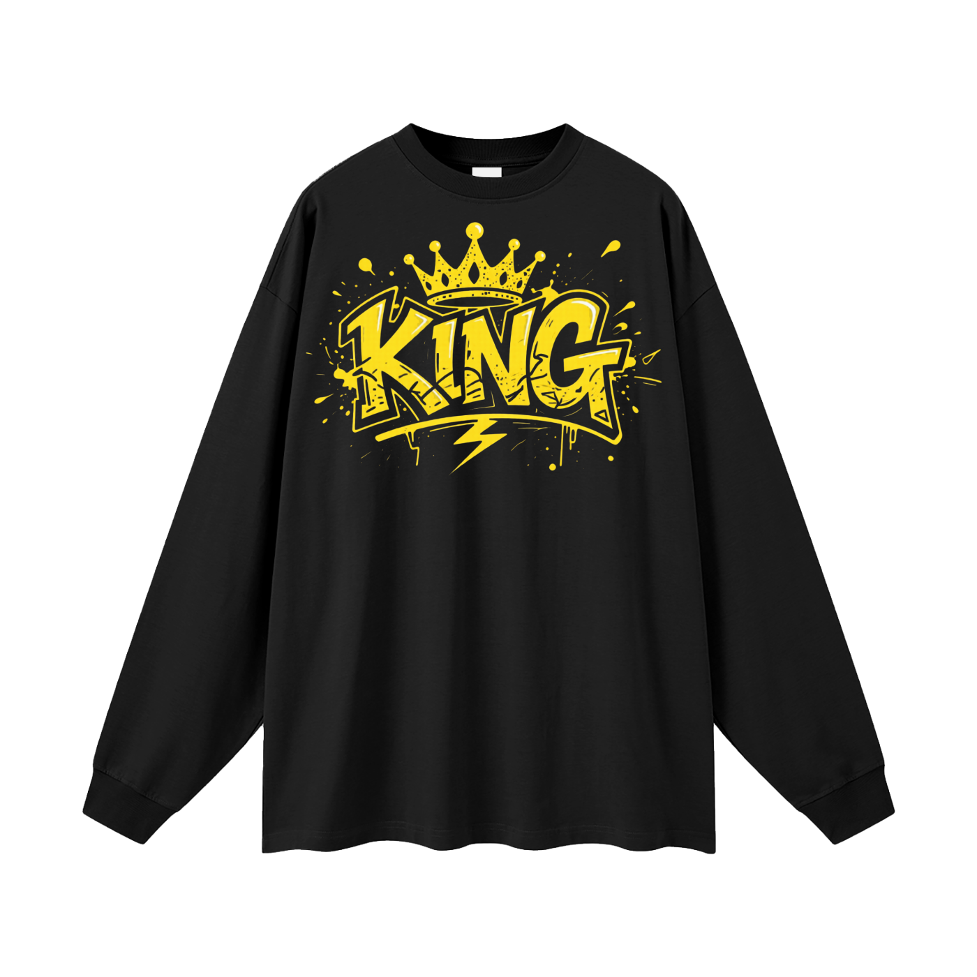 Oversized Unisex Long Sleeve T-Shirt